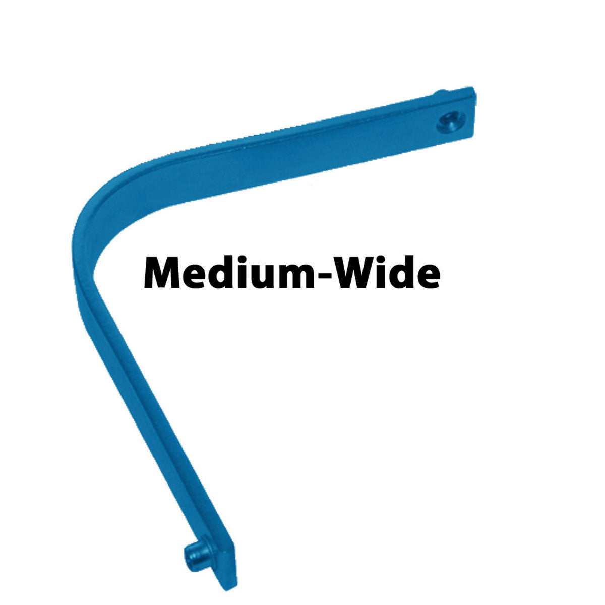 GULLET PLATE DRESSAGE MEDIUM- WIDE BLUE