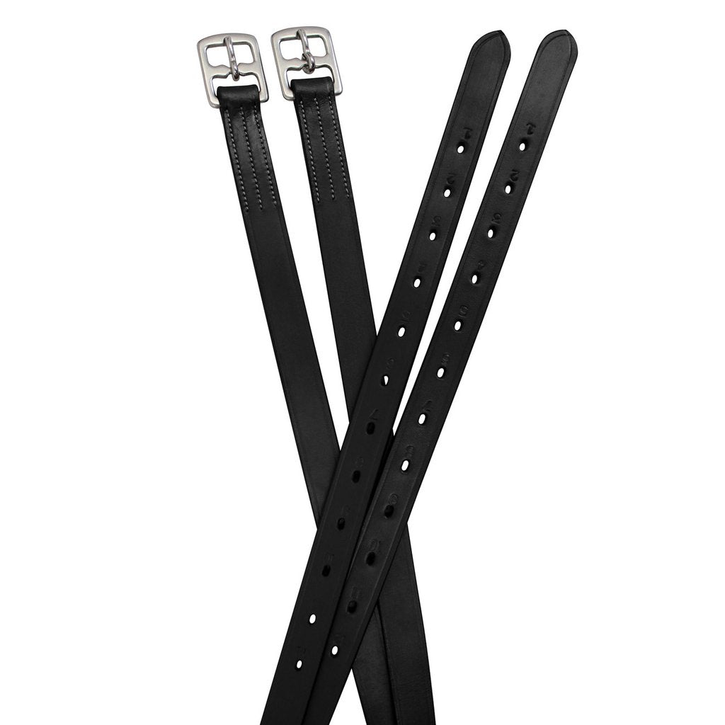 PARIS TACK SCHOOLING 1" WIDE ENGLISH STIRRUP LEATHERS FOR DAILY USE WITH ONE YEAR WARRANTY