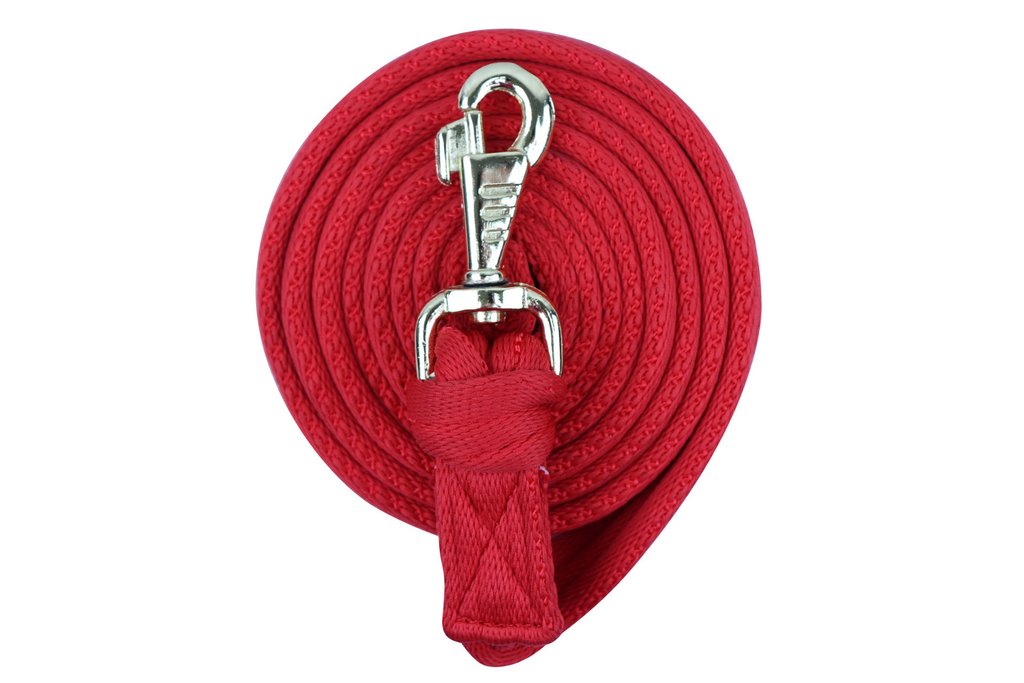 Derby Originals 7' And 10’ Premium Soft Grip Cotton Lead Horse Ropes With Replaceable Snap