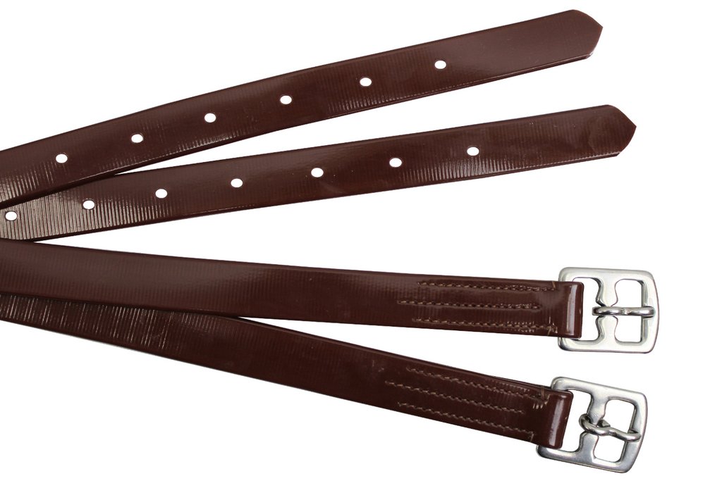 PARIS TACK FLEX-WEBB BIO ENGLISH STIRRUP LEATHERS