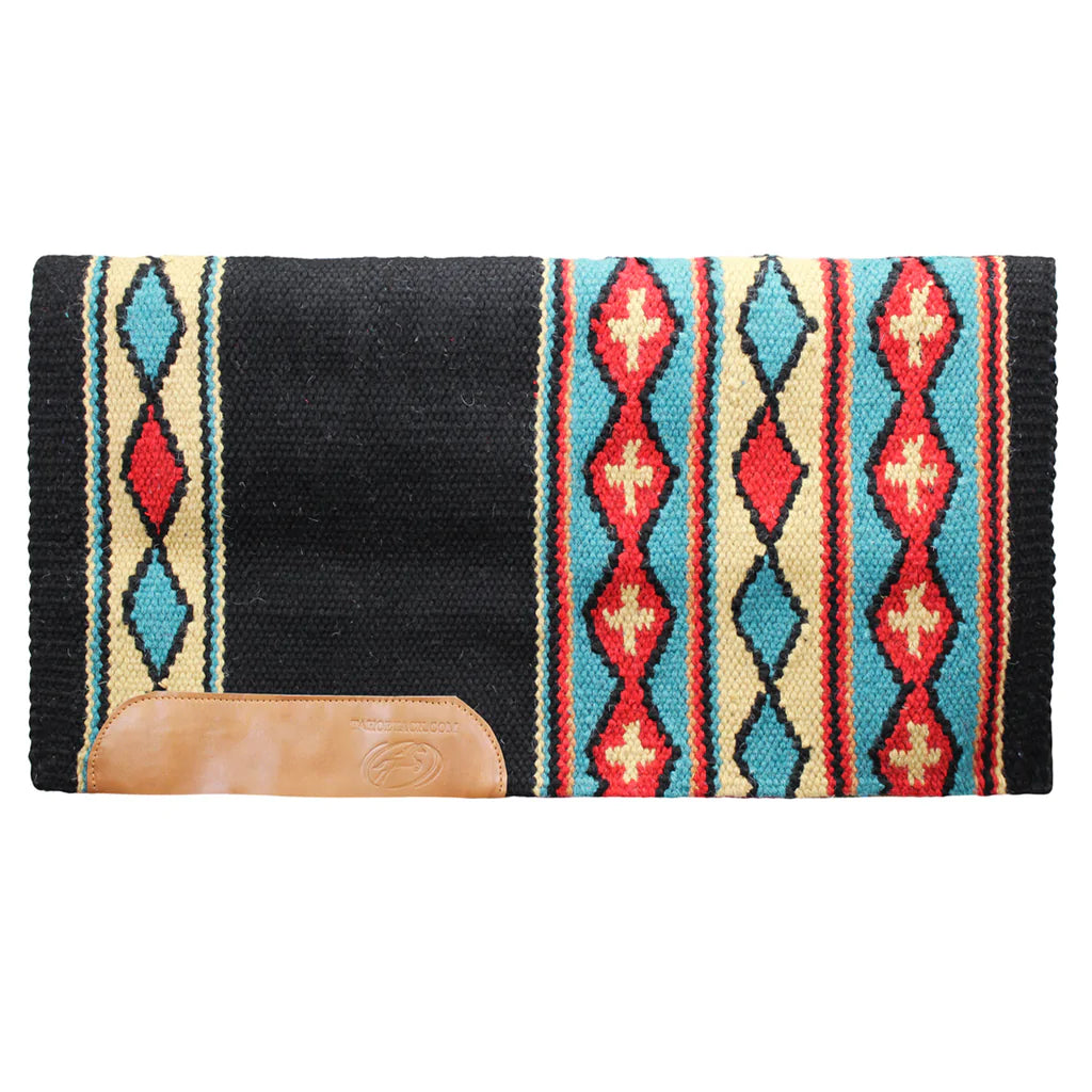 TAHOE TACK 34" X 36" GEMMA NEW ZEALAND WOOL WESTERN SHOW SADDLE BLANKET