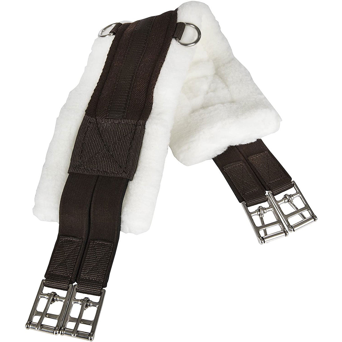 Outside of Fleece English Horse Girth