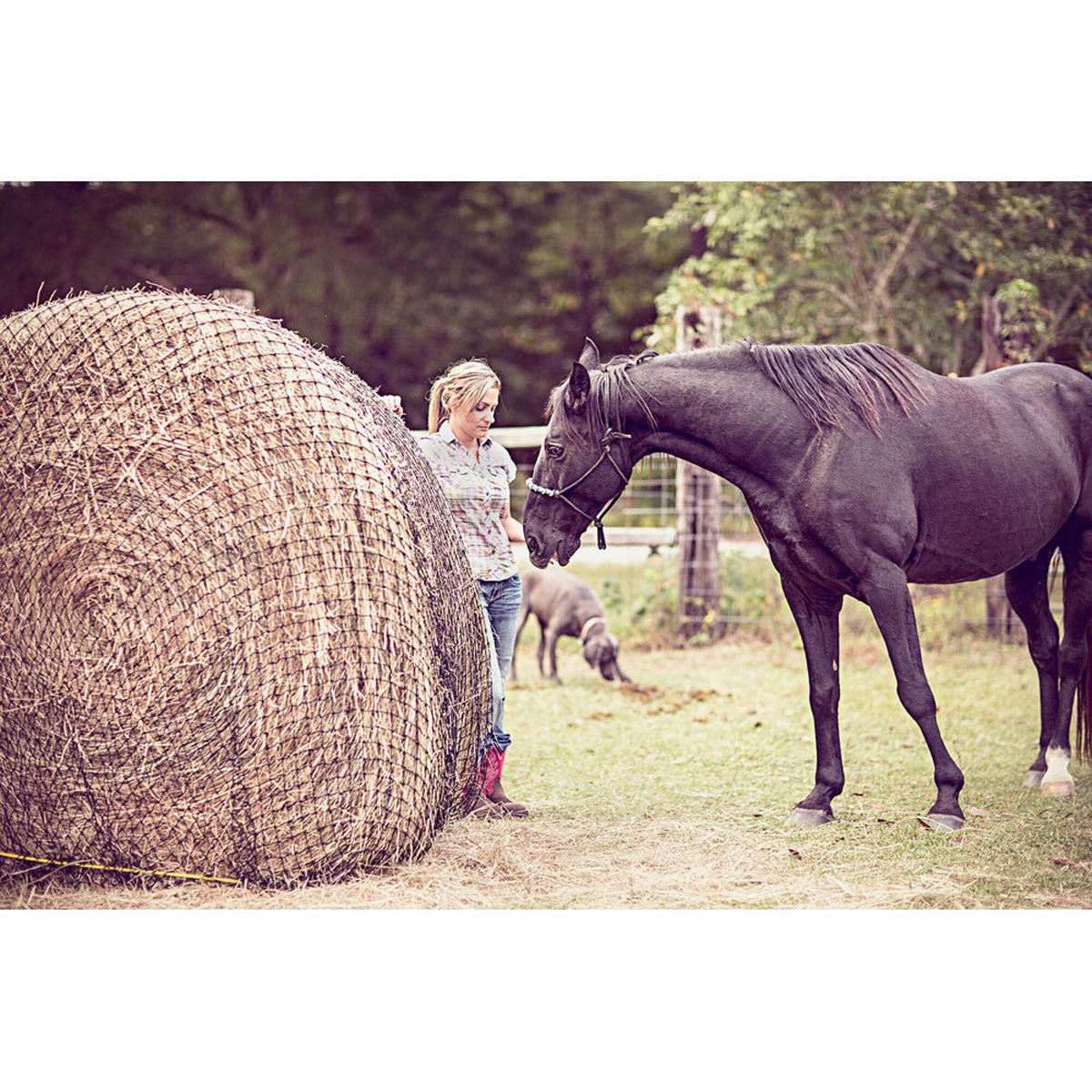 TEXAS HAY NET ROUND BALE HAY NET
