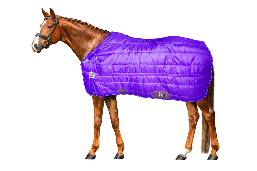 DERBY ORIGINALS NORDIC TOUGH WEST COAST 420D WATER RESISTANT REFLECTIVE WINTER HORSE STABLE BLANKET 200G MEDIUM WEIGHT