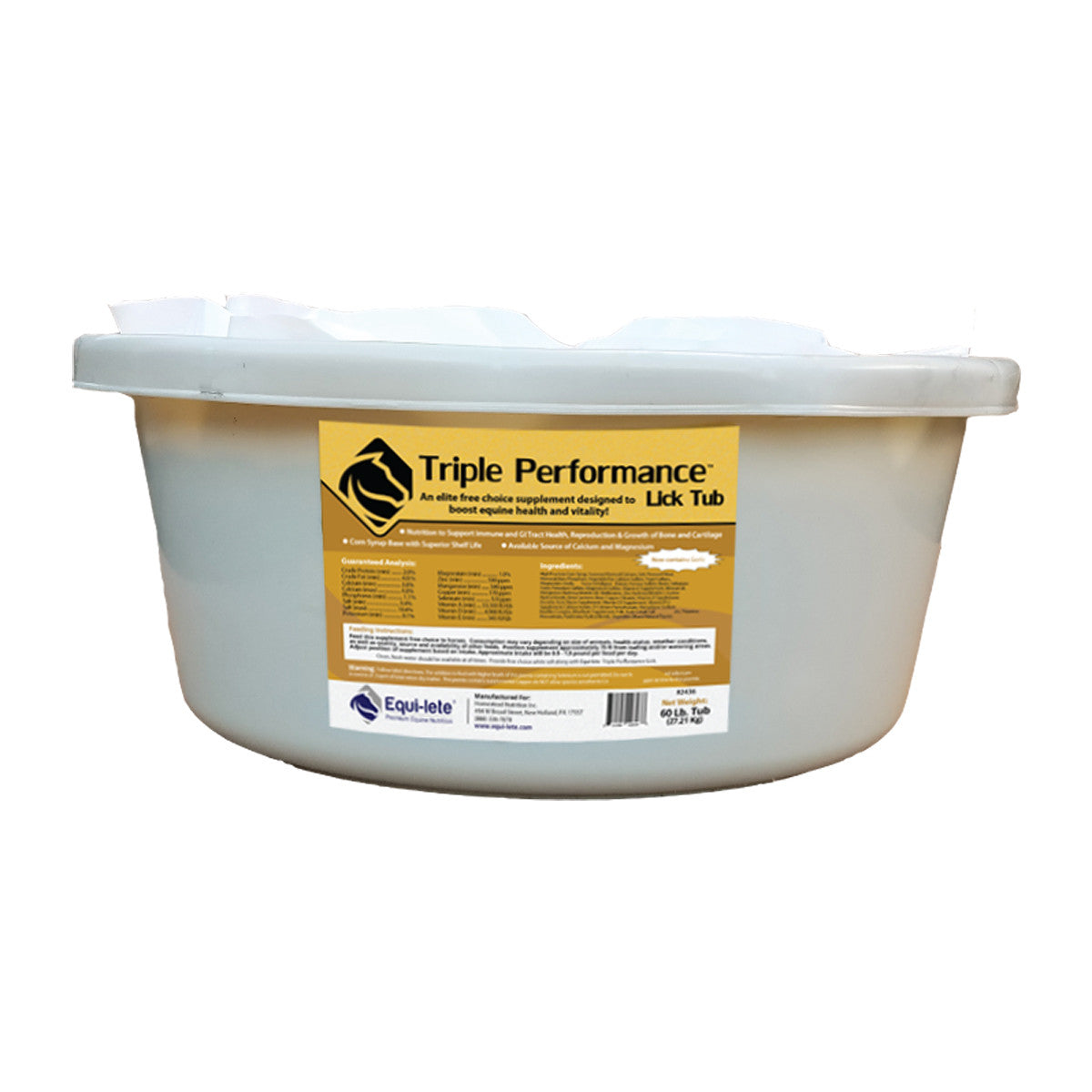 EQUI-LETE TRIPLE LICK TUB