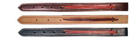 TAHOE TACK DOUBLE LAYERED AMERICAN LEATHER HAND TOOLED OFF BILLETS