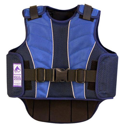 SUPRA-FLEX HORSE RIDING BODY PROTECTOR NAVY ADULT VEST