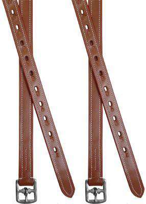 PARIS TACK SUPER SOFT TRIPLE LAYER SCHOOLING 1" WIDE ENGLISH STIRRUP LEATHERS FOR DAILY USE