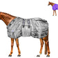 Winter Horse Draft Stable Gray Blanket